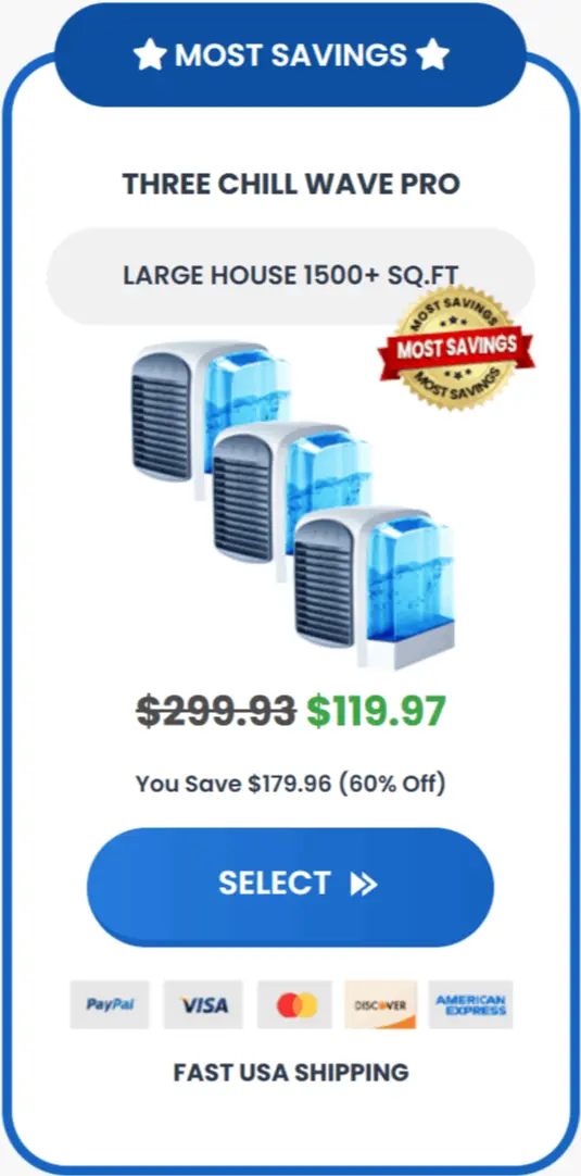 Chill Wave Pro package price 